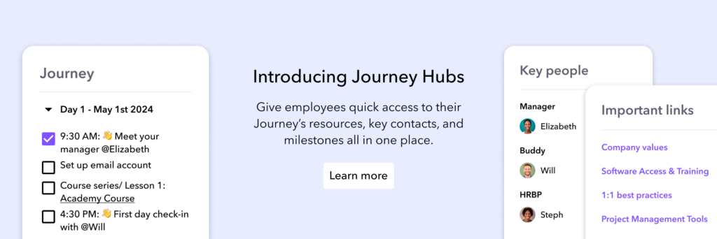 Teaser image for 5 Employee Programs that Benefit from Centralized Information via Donut’s Journey Hubs